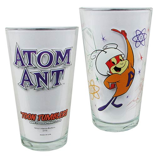 Hanna-Barbera Atom Ant Toon Tumbler Pint Glass